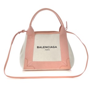 バレンシアガ BALENCIAGA NAVY CABAS XS 2WAYハンドバッグ 390346 AQ38N 5781