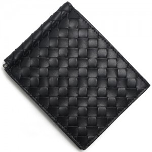 BOTTEGA VENETA ボッテガ ヴェネタ ボッテガベネタ マネークリップ付き 二つ折り財布 札ばさみ 123180 V4651 1000