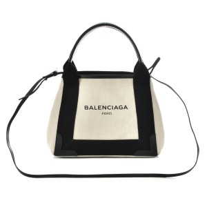 バレンシアガ BALENCIAGA バッグ  NAVY CABAS XS AJ 2WAYハンドバッグ 390346 AQ38N 1081 