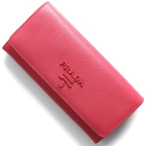 プラダ PRADA 長財布 サフィアーノ/SAFFIANO シャイン/SHINE ペオニアピンク 1MH132 2EBW F0505 レディース