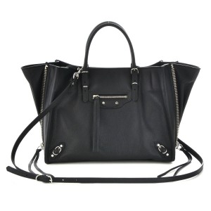 バレンシアガBALENCIAGA PAPER ZA A6 AJ 2WAYハンドバッグ 370926 DBCAN 1000