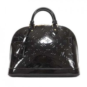 ルイヴィトン LOUIS VUITTON ヴィトン モノグラム ヴェルニ アルマPM ハンドバッグ M91444