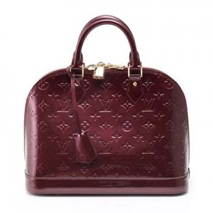 LOUIS VUITTON アルマPM　パープル  ライン：ヴェルニ M91691