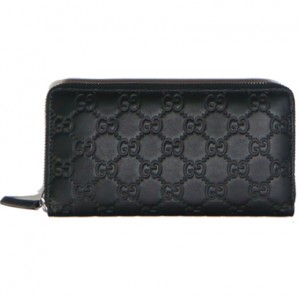 グッチ GUCCI グッチ 財布 長財布 グッチシマ ラウンドファスナー ブラック 244994 A0V1R 1000