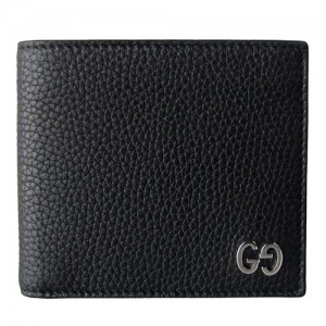 グッチ GUCCI 二つ折り財布 メンズ ドリアン DORIAN レザー ブラック 473922 A7M0N 1000