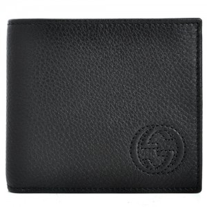 Gucci グッチ 365485-A7M0N-1000 ソーホー レザー コインウォレット 二つ折り財布 