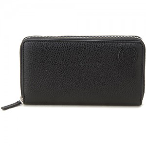 GUCCI（グッチ）ラウンドファスナー長財布 328318 A7M0N 1000 インターロッキングG ブラック