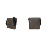 LOUIS VUITTON　ショルダーバッグ　モノグラム・マカサー　バスMM　M56715