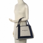 バレンシアガ  BALENCIAGA バッグ NAVY CABAS S トートバッグ 339933 AQ38N 4081