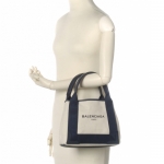 バレンシアガ BALENCIAGA バッグ NAVY CABAS XS 2WAYハンドバッグ 390346 AQ38N 4081 