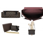 LOUIS VUITTON ルイヴィトン モノグラムマカサー　クラレンス ショルダーバッグ　メッセンジャー メンズ斜め掛け M40936