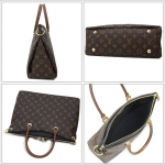 ルイヴィトン LOUIS VUITTON ショルダーバッグ トートバッグ レディース メンズ モノグラム・キャンバス パラス ノワール M41064