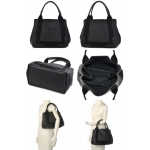 バレンシアガ BALENCIAGA NAVY CABAS S トートバッグ 339933 CNT1N 1000
