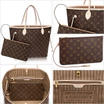 ルイ・ヴィトン  LOUIS VUITTON モノグラム ネヴァーフル（ネバーフル） MM トート バッグ メンズ レディース M40156