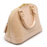 ルイヴィトン LouisVuitton M91607 アルマBB モノグラムヴェルニ ハンドバッグ ローズフロランタン 