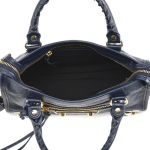 バレンシアガBALENCIAGA バッグ METALLIC EDGE MINI CITY 2WAYハンドバッグ 390160 AQ41G 4060 