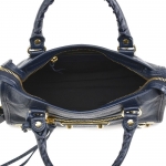 バレンシアガBALENCIAGA バッグ METALLIC EDGE MINI CITY 2WAYハンドバッグ 390160 AQ41G 4060 