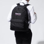 バレンシアガ BALENCIAGA バックパック ブラック メンズ リュック バッグ アクティブ アウトドア 街バッグ おしゃれ 黒 ロゴ 459744 9d0e5 1000