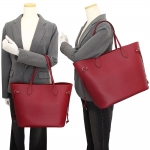 ルイヴィトン バッグ　ネヴァーフルMM　エピ　SAランク　トート　ショルダー　M40882　フュ-シャ　レディース　LOUIS　VUITTON　バック