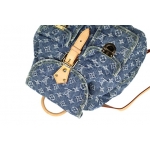 ルイ・ヴィトン LOUIS VUITTON　サック・ア・ドGM（バックパック/リュック）　モノグラム・デニム　ブルー　M95056