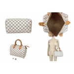 LOUISVUITTON　ルイヴィトン　ダミエアズール　スピーディ25　ボストンバッグ　N41534