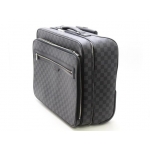 ルイヴィトン LOUIS VUITTON N23206 ダミエグラフィット パイロットケース キャリーバッグ/18251 トロリー メンズ