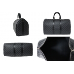 ルイヴィトンボストンバッグ ダミエグラフィット キーポル・バンドリエール45 旅行用バッグ N41418 LOUIS VUITTON ヴィトン バッグ メンズ