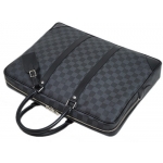 ルイヴィトンバッグ　LOUIS VUITTON　ヴィトン　ダミエ・グラフィット　LV　メンズ　ブリーフケース　ビジネス　ポルト ドキュマン・ヴォワヤージュ　N41125