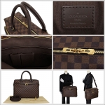 ルイ・ヴィトン LOUIS VUITTON ダミエ バッグ ハンド/ショルダーバッグ 2WAY ブラウン N23252 