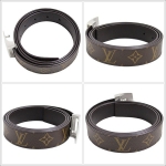 ルイ・ヴィトンベルト サンチュール・LV CUTモノグラム ベルトM6858V 
