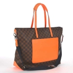 ルイヴィトントートバッグ ショルダーバッグ LOUIS VUITTON カバ ダミエ・チャレンジ オランジュ N41243