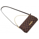 ルイヴィトンバッグ　2WAY　ショルダーバッグ　クラッチ　ヴィトン　ダミエ　エベヌ/バーガンディー　LV　フェイボリットPM　N41276