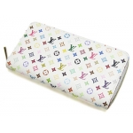 ルイヴィトン 　財布　LOUIS VUITTON　ヴィトン　LV　モノグラム・マルチカラー　ラウンドジップ長財布　ジッピー・ウォレット　ブロンｘオランジュ　M60274