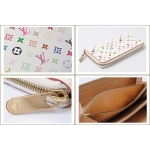 LOUIS VUITTON ルイヴィトン　ヴェルニモノグラム　マルチカラー　長財布（ジッピー・ウォレット）　ブロン　 M60049