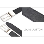 ルイヴィトン LOUIS VUITTON ベルト メンズベルトサンチュール・ボストン 35mm リバーシブル ダミエアンフィニ M9674S