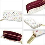 ルイヴィトン LOUIS VUITTON M60242 モノグラムマルチカラー ジッピー フィグ ウォレット ラウンドファスナー長財布 マルチカラー