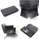 ルイヴィトンLouis Vuitton/フラップ開閉式 長財布 ポルトフォイユ・ヴィヴィエンヌ/ノワール/M58266
