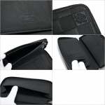 ルイヴィトン  LOUIS VUITTON ヴィトン ダミエ アンフィニ オニキス ジッピーウォレット ヴェルティカル 長財布 N63548