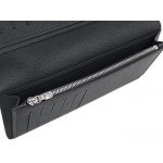 ルイヴィトン財布　LOUIS VUITTON　ヴィトン　LV　エピ　メンズ　ファスナー長札　ポルトフォイユ・ブラザ　ブルーニュイ　M60615