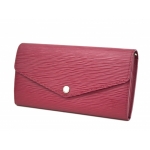 ルイヴィトン LOUIS VUITTON ヴィトン エピ ポルトフォイユ・サラ 二つ折り 長財布M60580