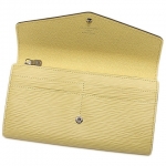 LOUIS VUITTON M60588 エピ レザー ポルトフォイユ サラ 長財布 ピスタッシュ 