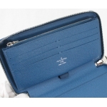 LOUIS VUITTON 【ルイ・ヴィトン】 M60619 ジッピー・オーガナイザー 長財布 LV サイフ エピレザー 青