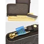 LOUIS VUITTON ルイ ヴィトン アンプラント ポルトフォイユ スクレットロン ラウンドファスナー長財布 オンブル M93436