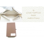 LOUIS VUITTON ルイヴィトンモノグラムアンプラントポルトフォイユスクレットロンネージュ白長財布M93437