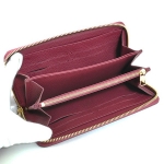 LOUIS VUITTON ルイヴィトン アンプラント ジッピーウォレット ファスナー 財布 レザー パープル オロール M60549