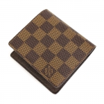 ルイヴィトン 　LOUISVUITTON　ダミエ　ポルトビエ カルトクレディモネ　二つ折り財布　コンパクト財布　N61665