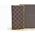 ルイヴィトン 　LOUISVUITTON　ダミエ　ポルトフォイユブラザ　二つ折り長財布　エベヌ　ジョーヌ　N63154