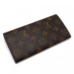 ルイ・ヴィトン ポルトフォイユ・エミリー M60136 モノグラム ルージュ LOUIS VUITTON レッド ウォレット