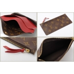 ルイヴィトン 　LOUIS VUITTON　長財布　ポルトフォイユ・ジョゼフィーヌ　モノグラム　ルージュ M60139