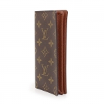 ルイ・ヴィトン Louis Vuitton ポルト カルト クレディ 札入れ カード入れ 二つ折り 長財布 モノグラム ブラウン M60825 レディース